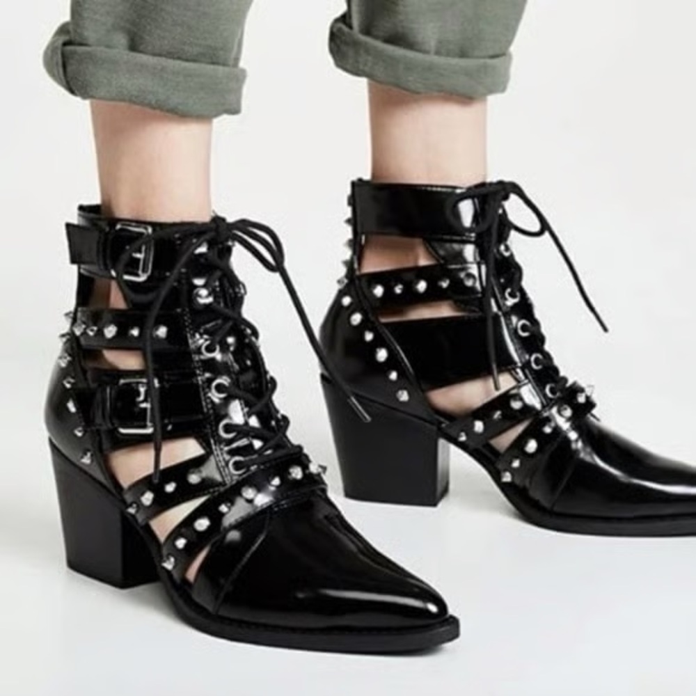 Sam Edelman Black Ankle Boots